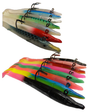 Red Gill Evolution Sand Eel Lures
